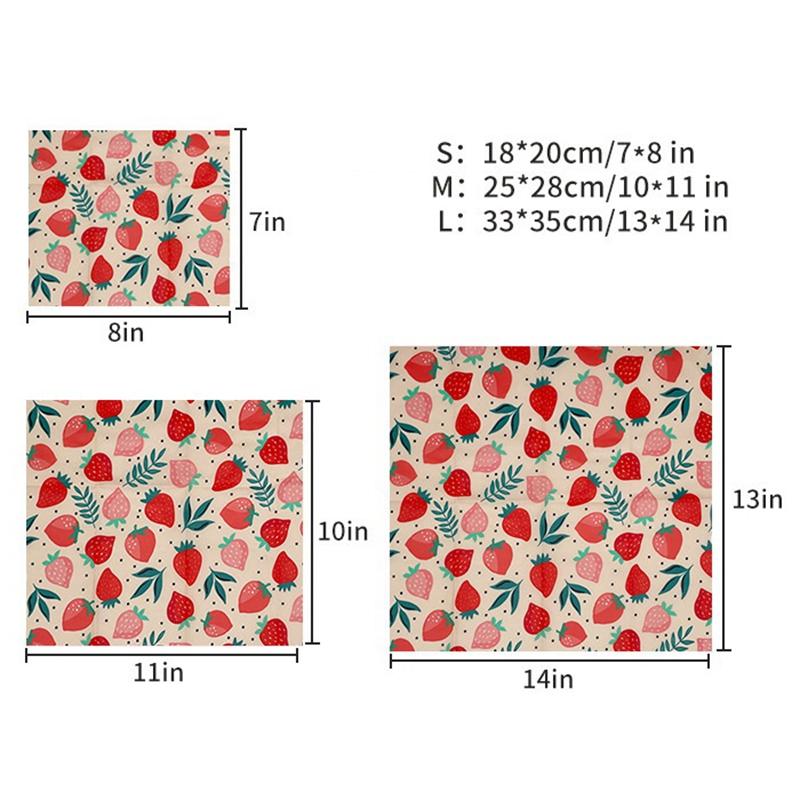 شمع العسل الغذاء التفاف صديقة  - مراجعة Beeswax Wrap Reusable وسعره